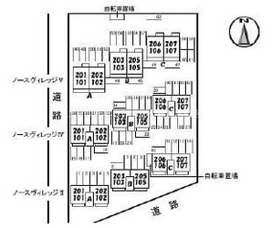 ノースヴェレッジⅣ　C棟の物件外観写真